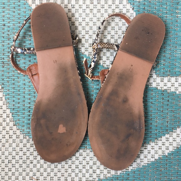 H&M Snakeskin print slippers - Picture 4 of 4